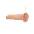 RealRock Dong 10 - realistlik dildopikendus 25cm - naturaalne