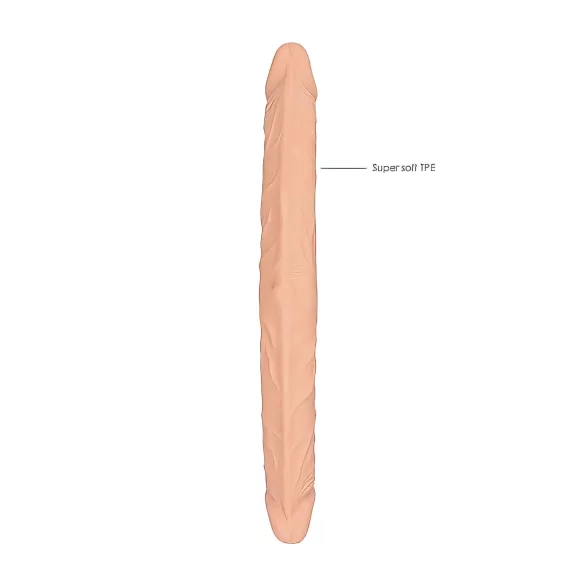 RealRock - topeltdildo - 36 cm - naturaalne