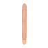RealRock Double Dong 14 - kahekordne dildo (36cm) - naturaalne