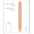RealRock - topeltdildo - 36 cm - naturaalne