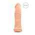 RealRock - peenisekate 17 cm - naturaalne