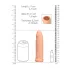 RealRock - peenisekate 17 cm - naturaalne