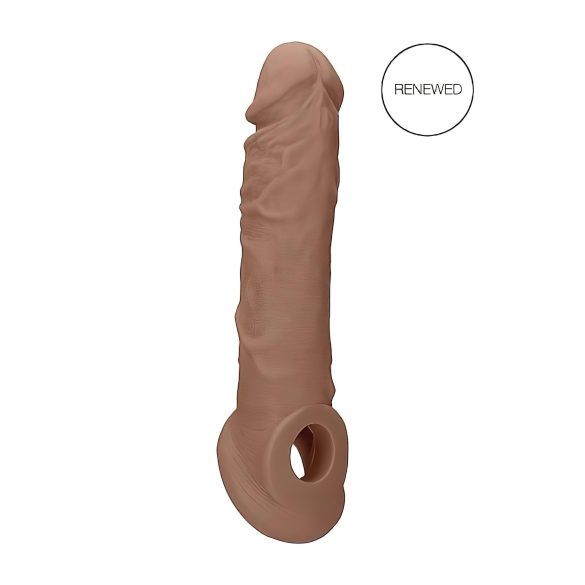 RealRock peenisevarrukas 21cm - tume naturaalne
