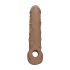 RealRock - peenisehülss - 21 cm - tume naturaalne