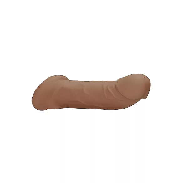 RealRock - peenisehülss - 21,5 cm - tume naturaalne