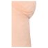 Kallistatav peenisekujuline pehme mänguasi - 60 cm (naturaalne)