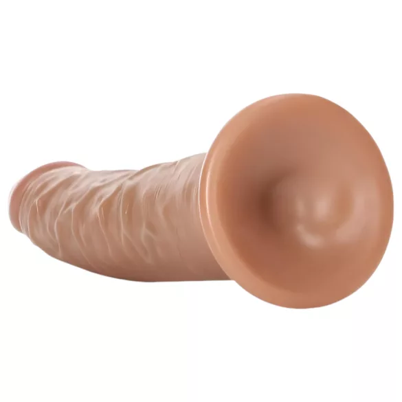 RealRock Slim - realistlik dildo 15,5cm - tume naturaalne