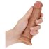 RealRock - realistlik dildo - 15,5cm (tume natura)