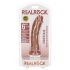 RealRock - realistlik dildo - 15,5cm (tume naturaalne)