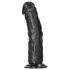 RealRock - iminapaga realistlik dildo - 15,5cm (must)
