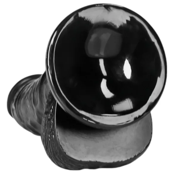 RealRock - realistlik dildoga iminapp - 15,5cm must