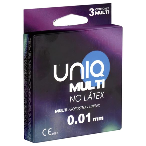 Uniq - lateksivabad kondoomid (3 tk)