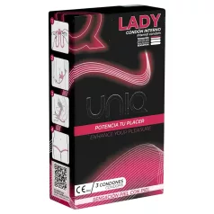 Uniq Lady - naiste kondoomid - 3 tk