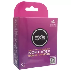 EXS sisemine kondoom - lateksivaba naispreservatiiv (4 tk)