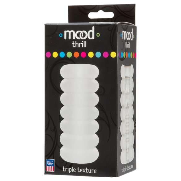 Doc Johnson Thrill - meeste masturbaator - valge