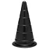Doc Johnson TitanMen Anal Stretcher - kooniline anaalvenitusplokk (must) - 15 cm