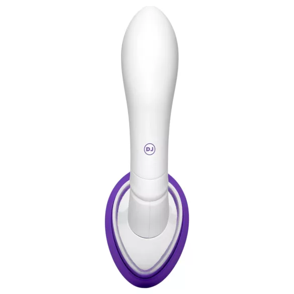 Doc Johnson Intimate - vibrotoimeline vaakumpumba komplekt (lilla)