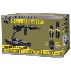 Doc Johnson Gunner System - seksimasin - must