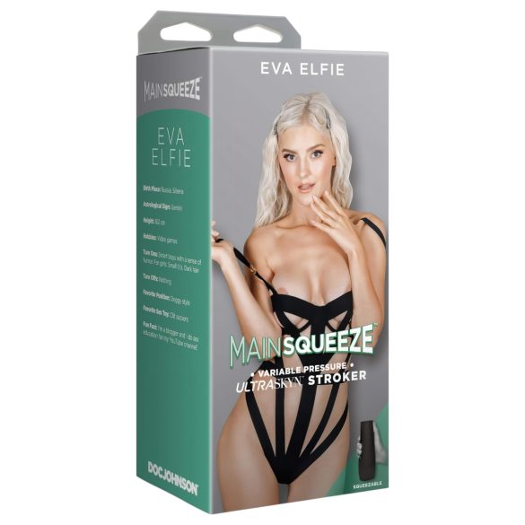 Doc Johnson Eva Elfie - realistlik Ultraskyn masturbaator tupega - naturaalne