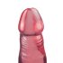 Crystal Jellies - roosa iminapaga anaalne dildo