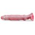Crystal Jellies - roosa iminapaga anaalne dildo