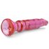 Crystal Jellies - roosa iminapaga anaalne dildo