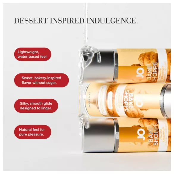 System JO Bake Shoppe - maitsestatud libesti, tuuletasku (60 ml)