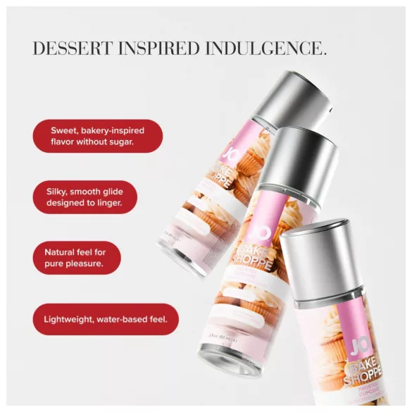 System JO Bake Shoppe - maitsestatud libesti, suhkruglasuuriga muffin (60 ml)