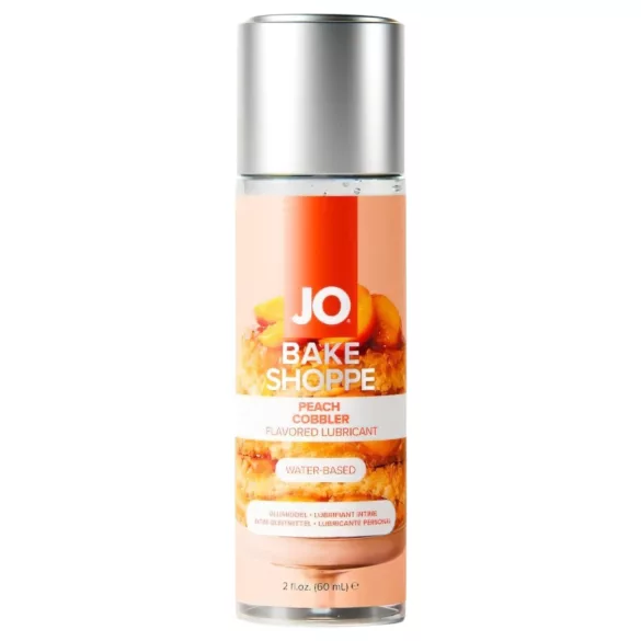 System JO Bake Shoppe - maitsestatud libesti, virsikupirukas (60 ml)