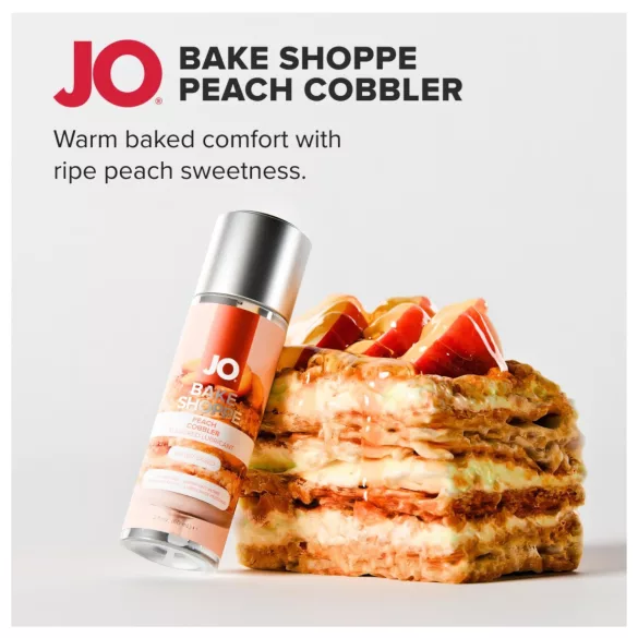 System JO Bake Shoppe - maitsestatud libesti, virsikupirukas (60 ml)