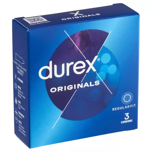 Durex Originals - kondoomid (3 tk)