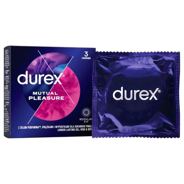 Durex Mutual Pleasure - kondoomid (3tk)