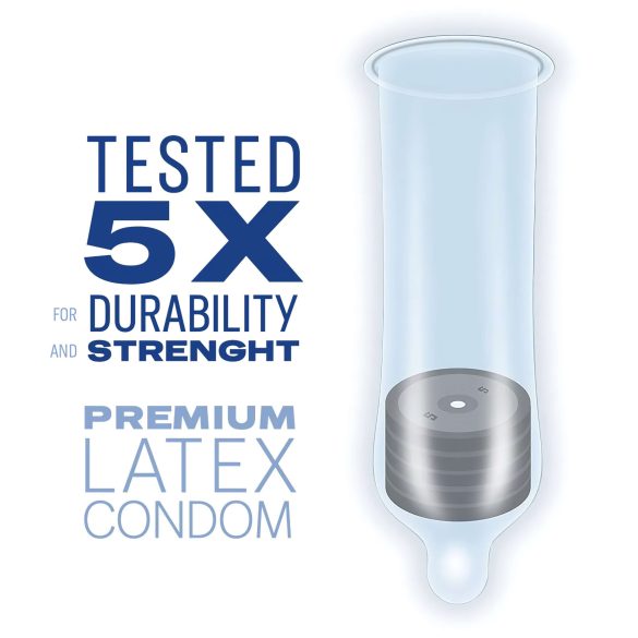 Durex Mutual Pleasure - libiidoa pikendav kondoom (3 tk)