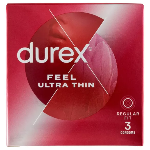Durex - õhuke lateks kondoom - eriti naturaalne tunne - 3 tk
