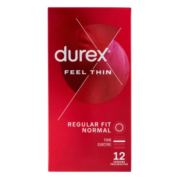 Durex - õhuke kondoom - naturaalne tunne - 12 tk
