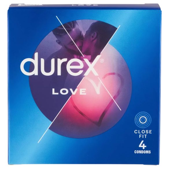 Durex Love - kitsas kondoom - 4 tk