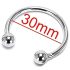 Roostevaba metallist tammetõru - ejakulatsiooni edasilükkamiseks (30mm)