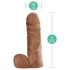 Blush UrSelf Affirm - elutruu peenisemänguasi (pruun) - 13 cm