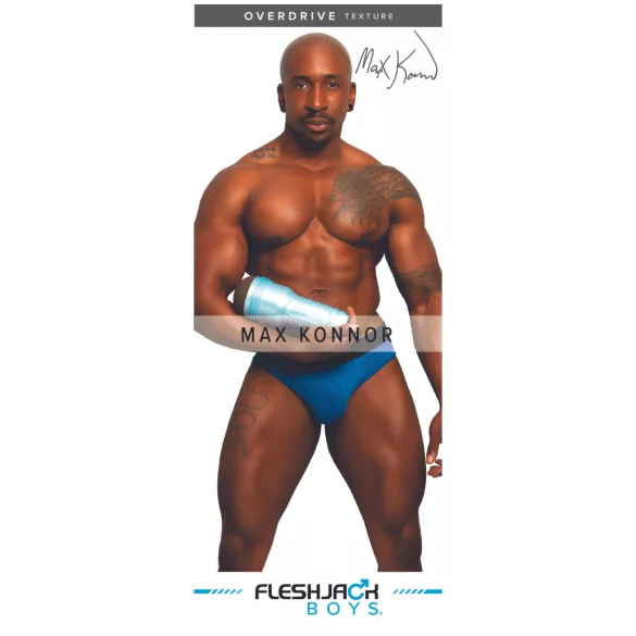 Fleshjack Max Konnor - realistlik anaalmasturaator - pruun
