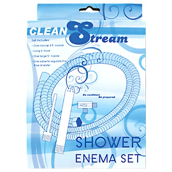 Shower Enema - anaaldušikomplekt - alumiinium - hõbedane