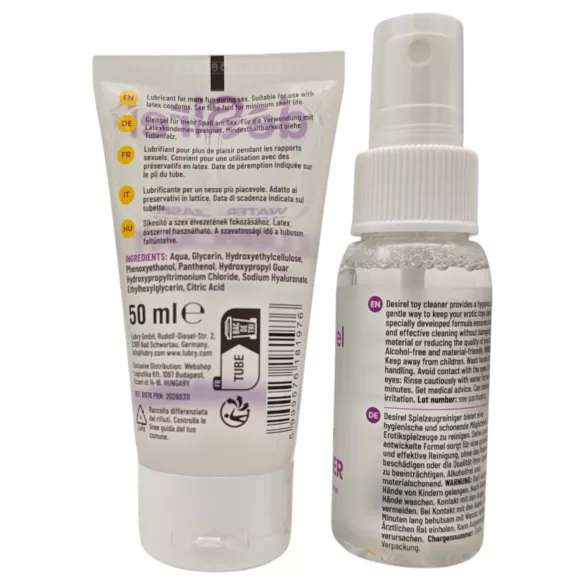 Desirel puhastus- ja libestusvahend (2 × 50 ml)