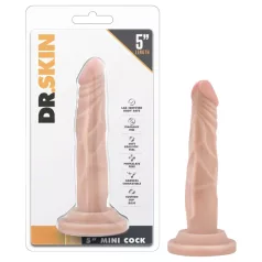 Dr. Skin 5 - realistlik dildo iminapaga - naturaalne 14,5 cm