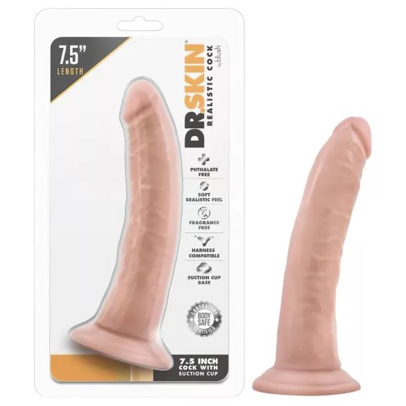 Dr. Skin - realistlik dildoga iminapp - naturaalne 17,5cm