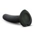 Temptasia Twist Small - iminapaga, keerdus dildo (must)