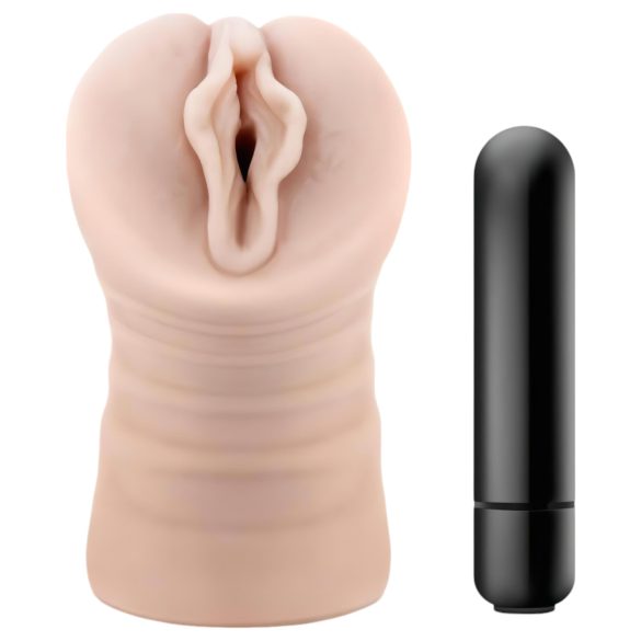 M for Men Ashley - vibreeriv tehiskus (naturaalne)