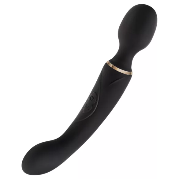 Blush Lush - 2‑in‑1 võlukepp ja G‑punkti vibraator (must)