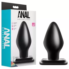 Anal Adventures XL - suur anaaliplug - must