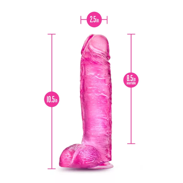 Blush B Yours Plus - realistlik dildo (roosa)