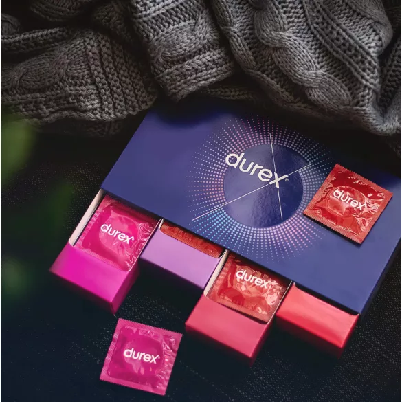 Durex Fun Explosion - kondoomide komplekt - 40 tk