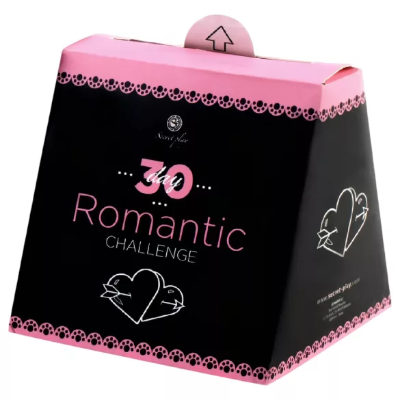 Secret Play 30 päeva romantikaväljakutse - romantiline väljakutse kaardimäng (inglise, hispaania keeles)